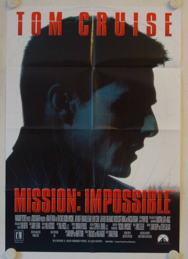 Mission: Impossible originales deutsches Filmplakat